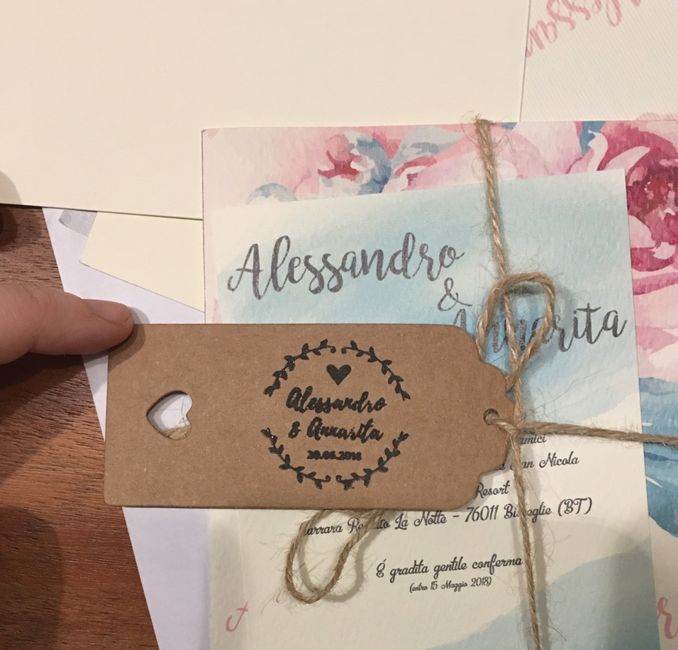 Timbro personalizzato più tag in carta kraft 5