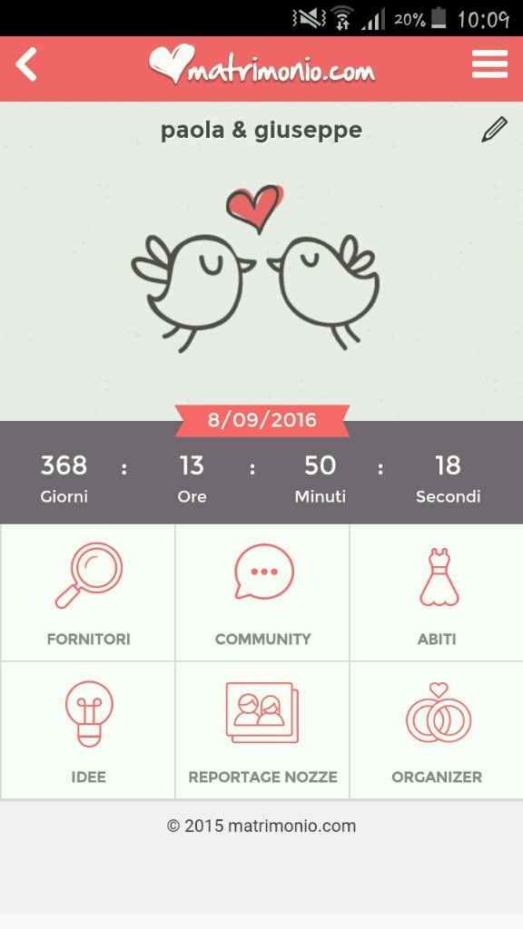 Quanti giorni mancano alle vostre nozze? :) - 1