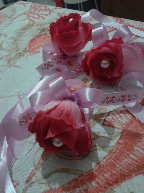 Braccialetti sposa e damigelle 