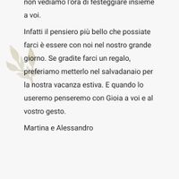 Consiglio Lista Nozze - 1