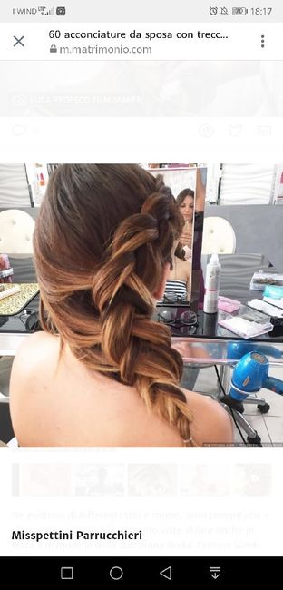 Acconciatura capelli sciolti - 1