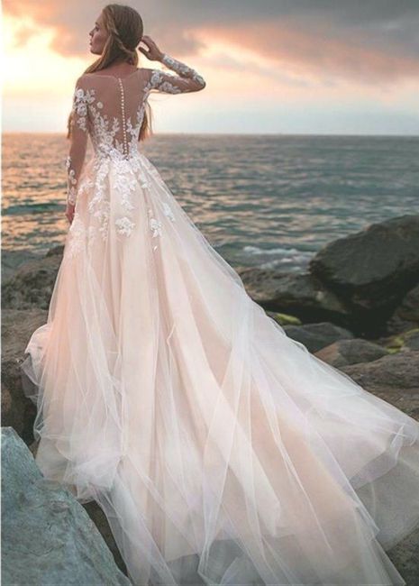 Pink October: l'abito da sposa si tinge di rosa!!! 5