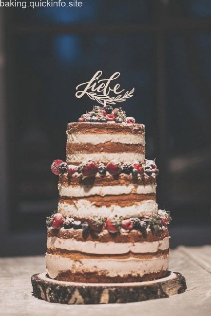 Wedding Cake: Nuda Vs. Ricoperta - 1