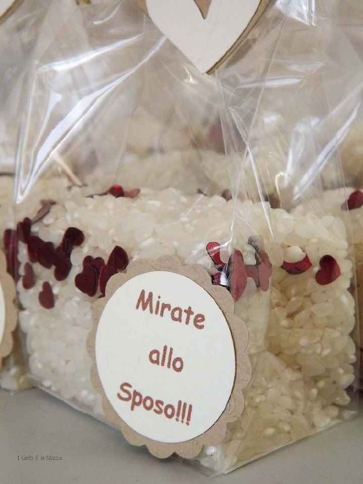 Il riso per la cerimonia  o i coriandoli? - 3