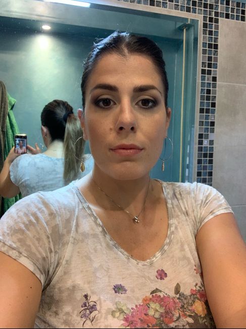 prima prova trucco con la 1 mua 4