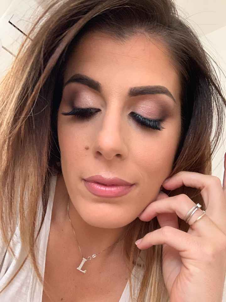 Trucco sposa colore rosa - 1