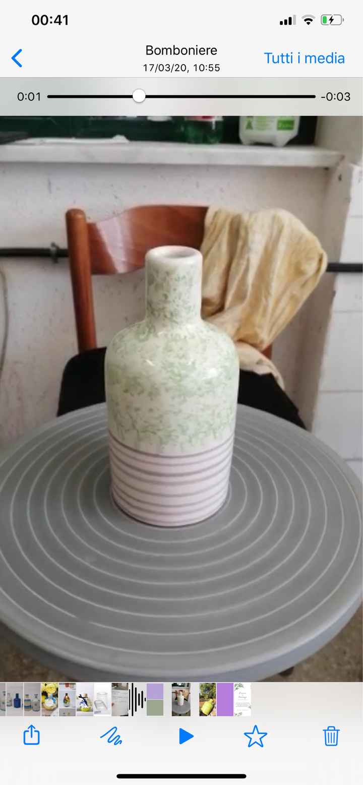 Bomboniera orcio di olio - 1