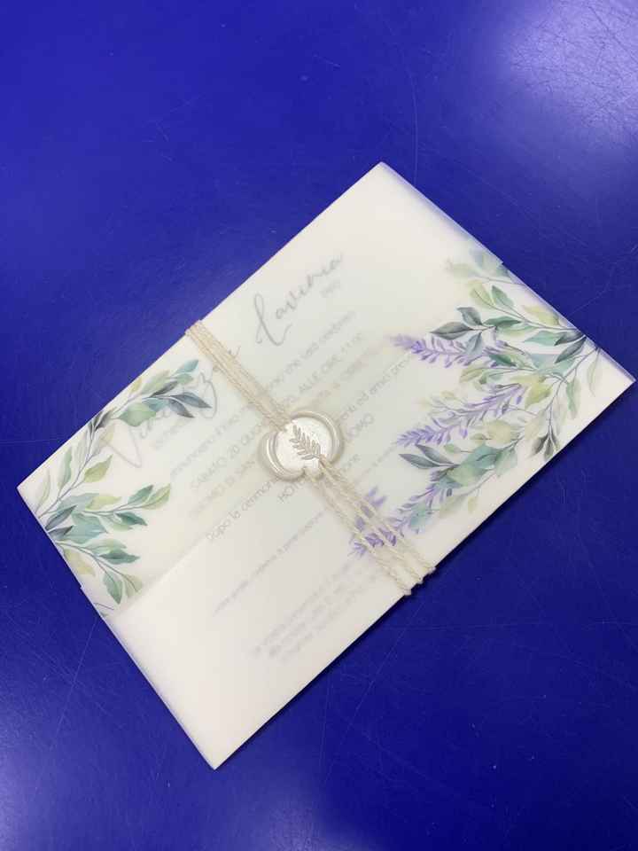 Uscite le vostre partecipazioni 💙 - 1