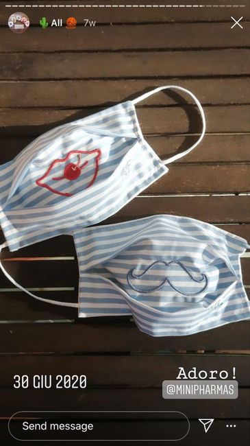 Mascherine sposa - 2