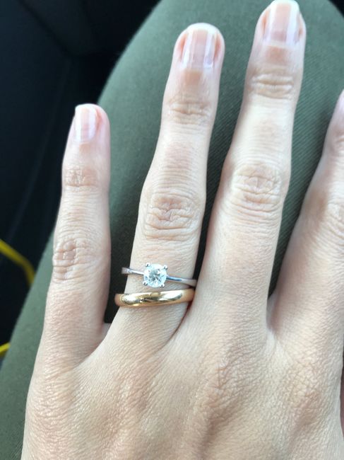 Pulizia anello di fidanzamento - 1