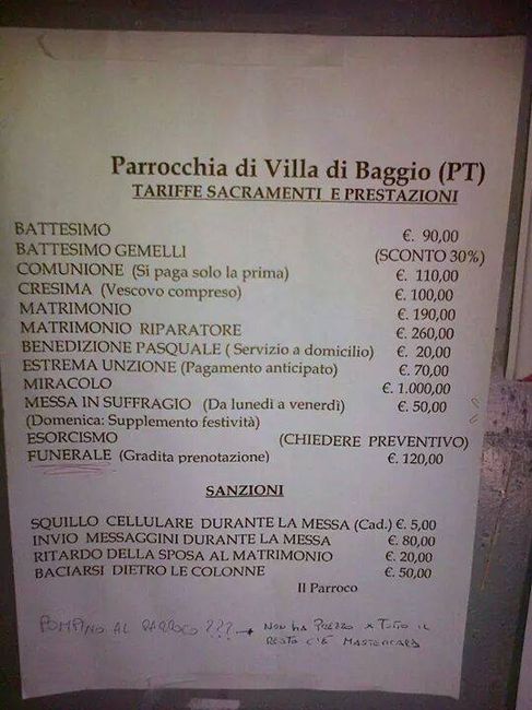 Una tariffa x ttt! ! occhio a qll riparatore - 1