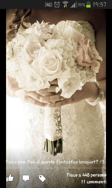 Bouquet rosa e bianco - 1