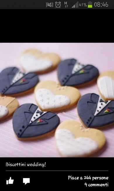 Biscotti segnaposto - 1