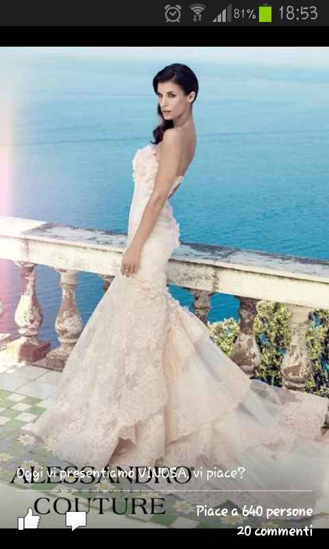 Spose in rosa: 10 abiti che vi faranno sognare a occhi aperti! - 1