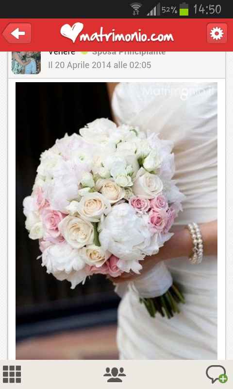 Bouquet rosa e bianco - 3