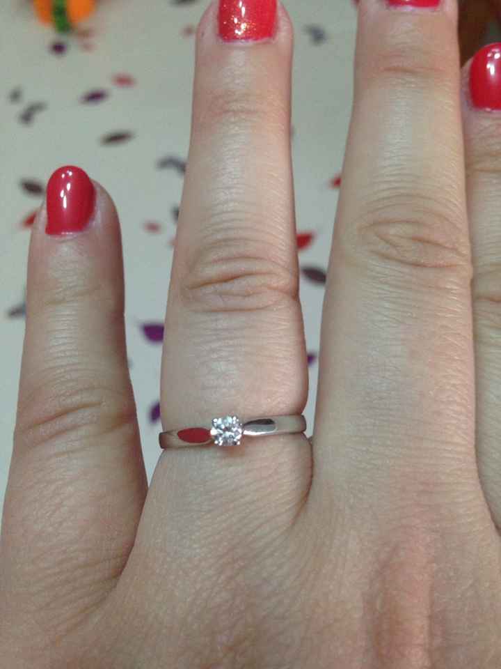 Che ne dite di postare i vostri anelli di fidanzamento? - 1