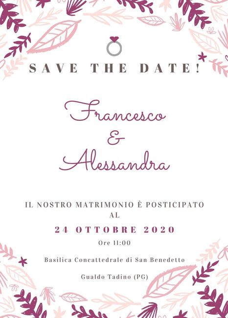 Foto del vostro cambio data - 1