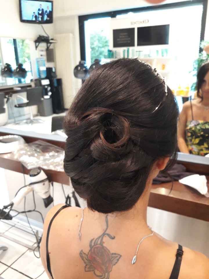 Forse ci siamo... acconciatura cosa ne dite??? - 1