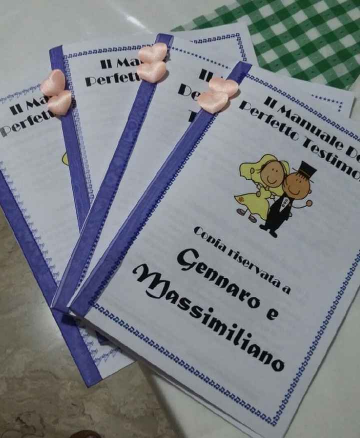 Manuali testimoni... i nostri primi fai da te! - 1