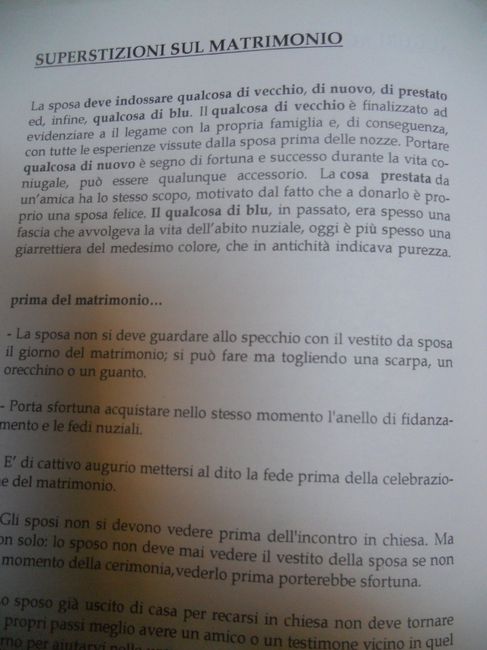 libretto cerimonia........