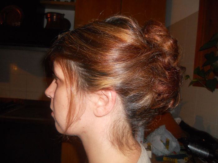 prova capelli raccolti