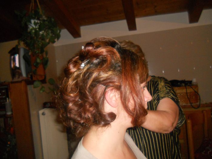 prova capelli semiraccolti