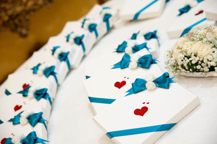 Packaging bomboniere di nozze: che colore? 1