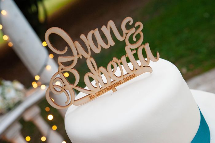 Cake topper personalizzato: sì o no? - 1