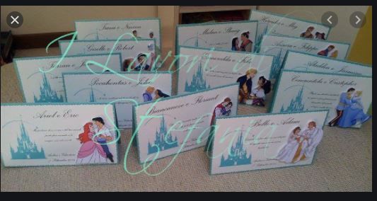 Segnaposto disney 15