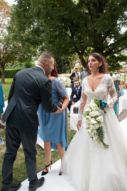 Come ha reagito/reagirà il vostro partner al matrimonio? 5