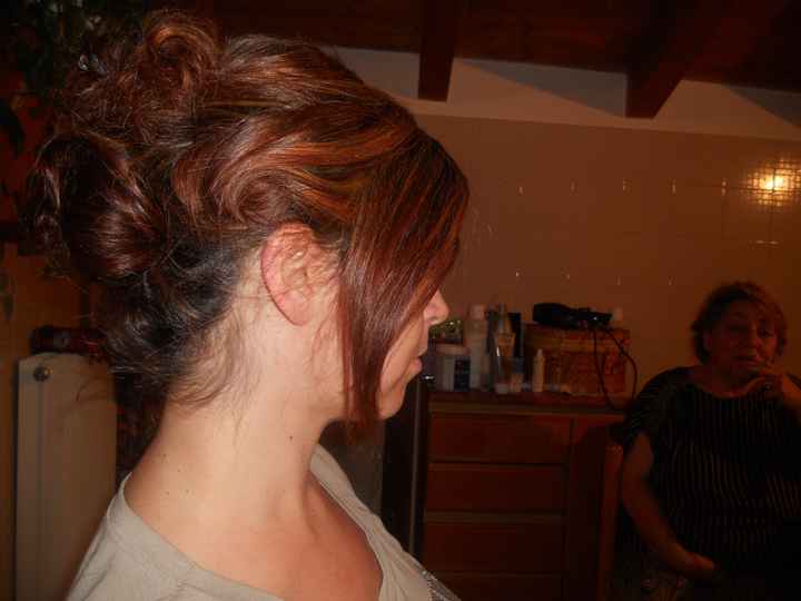 prova capelli raccolti