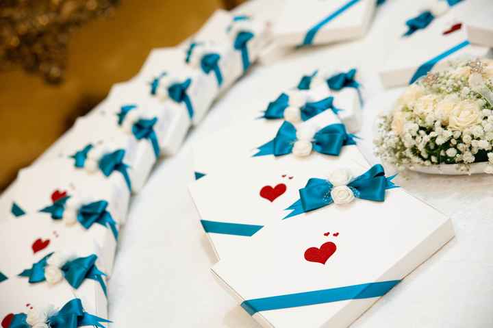 Packaging bomboniere di nozze: che colore? - 1