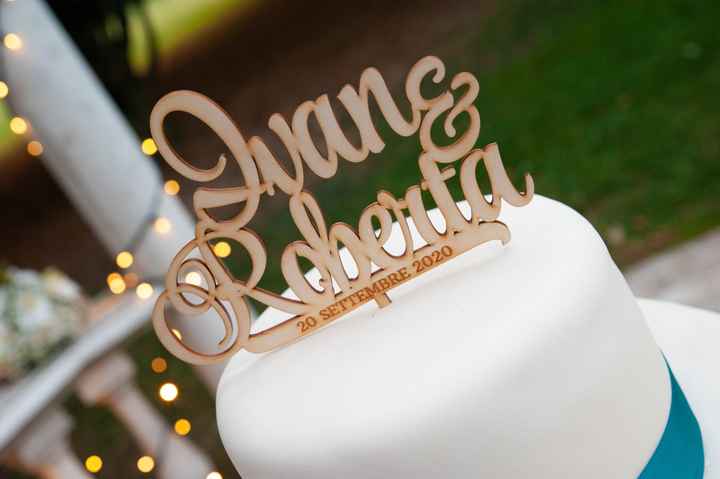 Cake topper personalizzato: sì o no? - 1