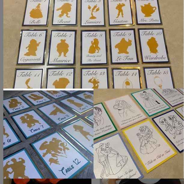 Segnaposto disney - 1