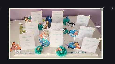 Segnaposto disney - 2