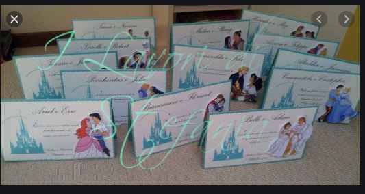 Segnaposto disney - 3