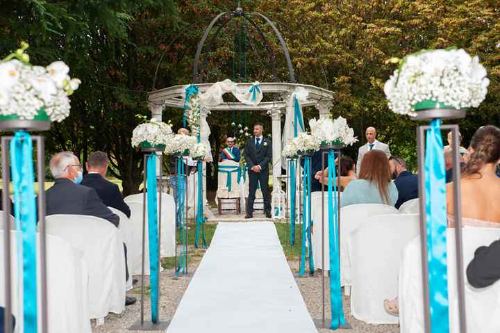 Matrimonio civile e fiori - 1