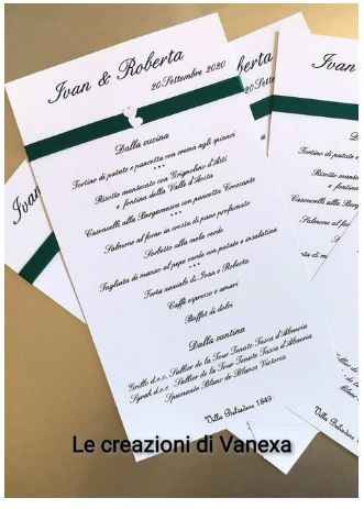 Cosa scrivere sul menú? - 1