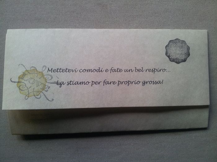 Partecipazioni a sorpresa - 1