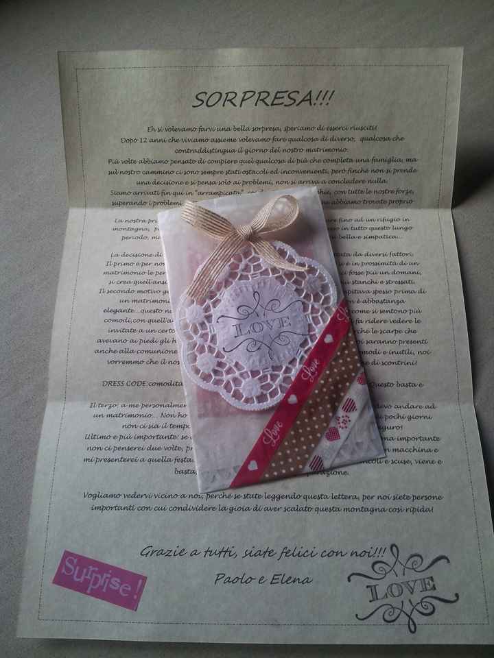 Partecipazioni a sorpresa - 1