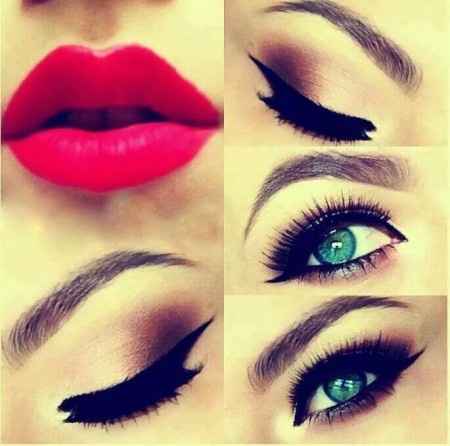 Trucco sposa se l'abito da sposa è rosso ..consigli - 2