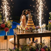Candele sul tavolo della torta? - 2