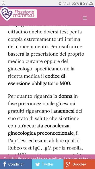 Esami prematrimoniale 1