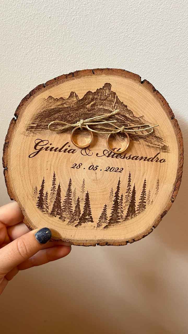 Al posto del cuscinetto portafedi - 1