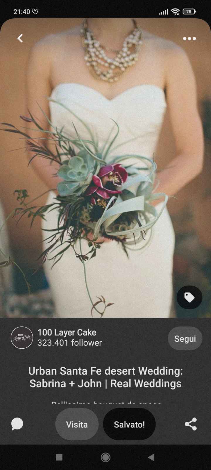 Bouquet con carciofi: sì o no? - 1