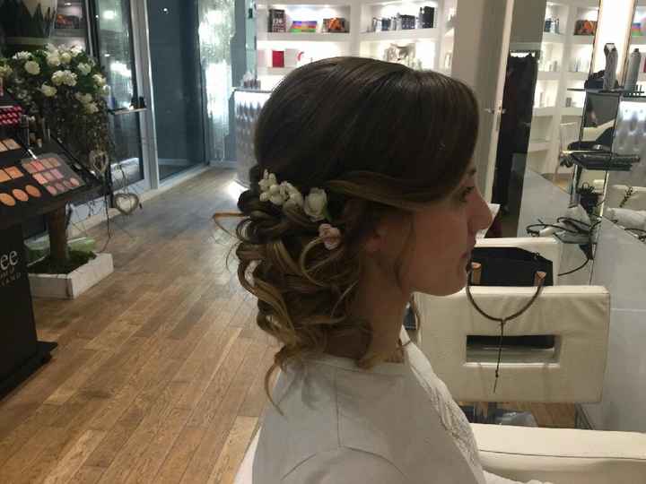 Acconciatura e abito...vi piace? dubbio sui capelli... - 2