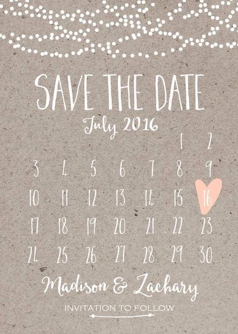 Save the date - 1