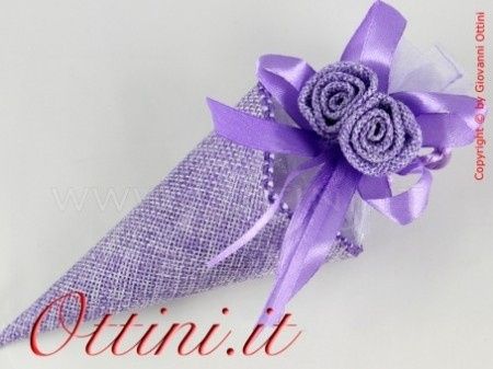 CONETTI DI JUTA PORTACONFETTI PER I NON INVITATI