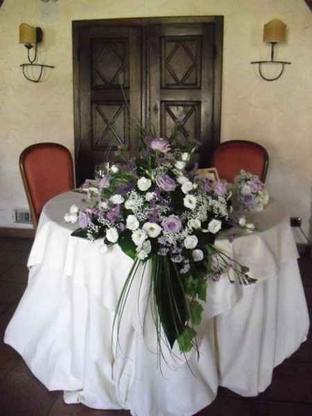 ADDOBBO TAVOLO SPOSI