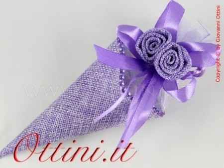 CONETTI DI JUTA PORTACONFETTI PER I NON INVITATI